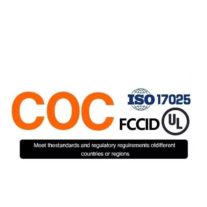 COC Testing Certification Third Party Chemical Laboratory Testing Services EE Equipment CE ROHS Directive Inspection